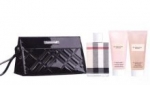 BURBERRY Burberry LONDON Dárková sada EDP 100 ml, tělové mléko Burberry LONDON 100 ml, sprchový gel Burberry LONDON 100 ml a kosmetická taška  - 100ml