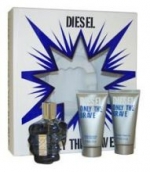 DIESEL Only The Brave Velká dárková sada EDT 75 ml, sprchový gel Only The Brave 50 ml a balzám po holení Only The Brave 50 ml - 75ml