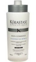KÉRASTASE Specifique Bain Gommage ( Gras &amp; Greasy Hair ) - Šampon proti lupům pro mastné vlasy - 250ml
