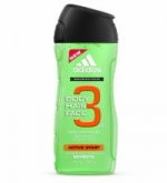 ADIDAS A3 Men Active Start 3v1 Sprchový gel  - 250ml