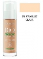 BOURJOIS Bio Détox Foundation ( 51 Vanille Clair ) - Detoxifikační make-up - 30ml