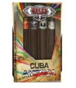 CUBA Cuba America Dárková sada Cuba Black EDT 35 ml, Cuba Grey EDT 35 ml, Cuba Green EDT 35 ml, Cuba Brown EDT 35 ml - 140ml