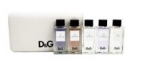 DOLCE GABBANA D&amp;G Exklusivní sada nových parfémů 5x20 ml s kosmetickou taškou  - 100ml