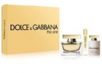 DOLCE GABBANA The One Dárková sada EDP 75 ml, tělové mléko The One 100 ml a miniaturka (roll-on) EDP 6 ml - 75ml