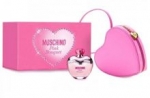 MOSCHINO Pink Bouquet Dárková sada EDT 100 ml a kosmetická taška - 100ml