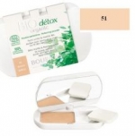 BOURJOIS Bio Détox Organic Perfecting Powder ( 51 Vanille Clair ) - Svěží detoxifikační pudr - 9.0g
