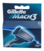 GILLETTE Mach 3 ( 4 ks ) - Náhradní břity -