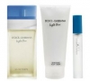 DOLCE GABBANA Light Blue Velká dárková sada EDT 100 ml, tělové mléko Light Blue 100 ml a miniaturka Light Blue EDT 7,4 ml - 100ml