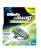 GILLETTE Mach 3 Sensitive ( 8ks ) - Náhradní hlavice -