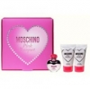 MOSCHINO Pink Bouquet Dárková mini sada EDT 5 ml, tělové mléko Pink Bouquet 25 ml a sprchový gel Pink Bouquet 25 ml - 5ml