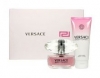 VERSACE Bright Crystal Dárková sada EDT 90 ml a tělové mléko Bright Crystal 100 ml - 90ml